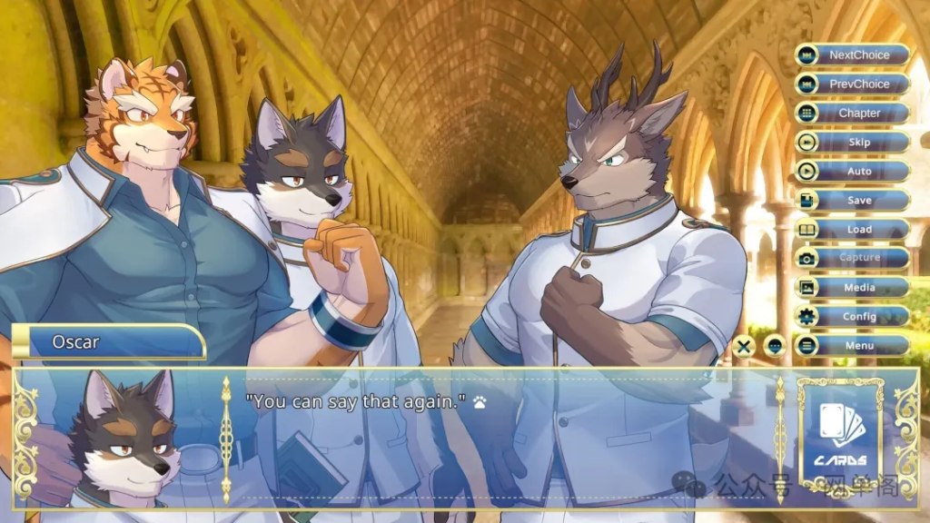 【只有分享】《骑士学院2》是一款兽人题材视觉小说游戏，属于《骑士学院》系列续作，定位休闲、独立、模拟类单人游戏